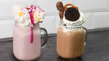 Foodtrend! Zwei Freakshakes zum Selbermachen