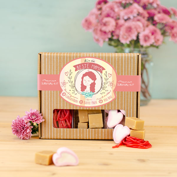 Süßigkeiten in Geschenkboxen