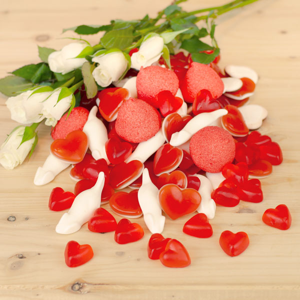 Das originale „Liebesglas“ – Exklusives Fruchtgummi-Geschenk zum Valentinstag