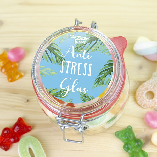 Kleines Anti Stress Glas