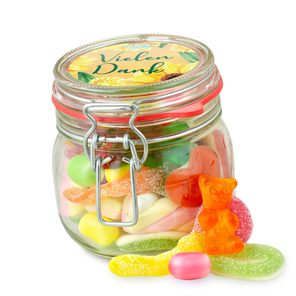 Kleines Vielen Dank Glas