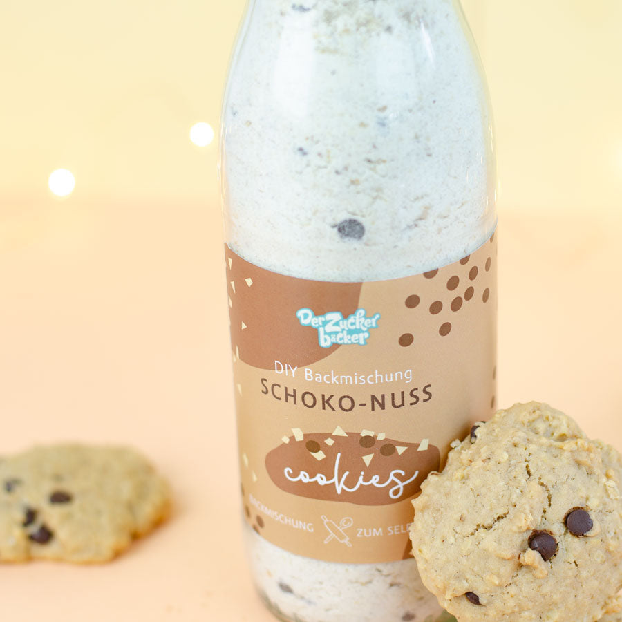 DIY Backmischung – Schoko-Nuss Cookies