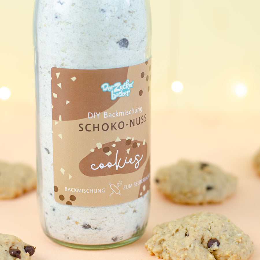 DIY Backmischung – Schoko-Nuss Cookies
