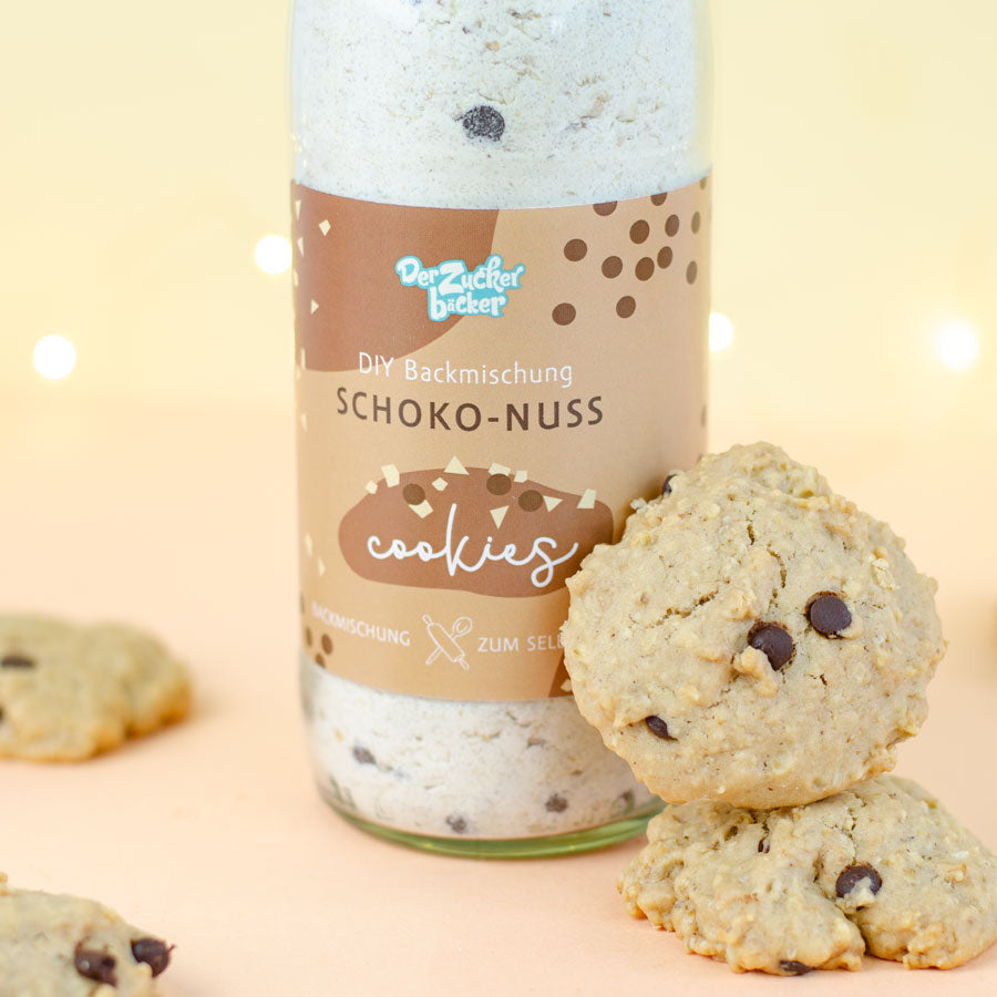 DIY Backmischung – Schoko-Nuss Cookies