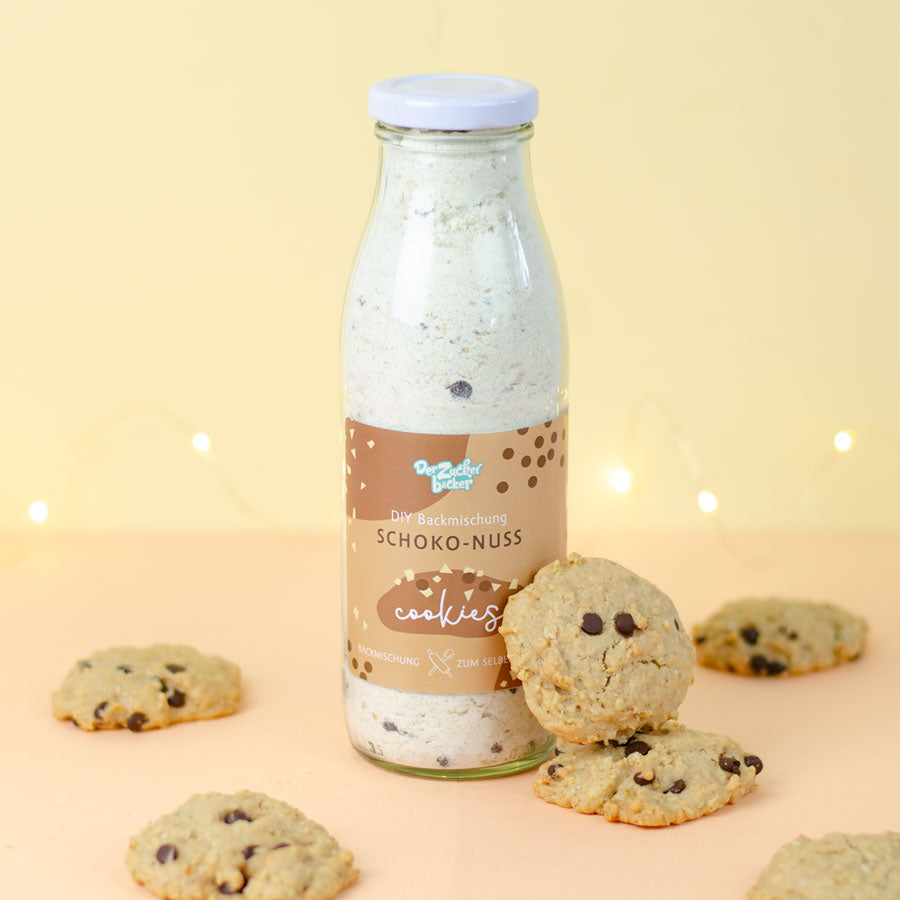 DIY Backmischung – Schoko-Nuss Cookies