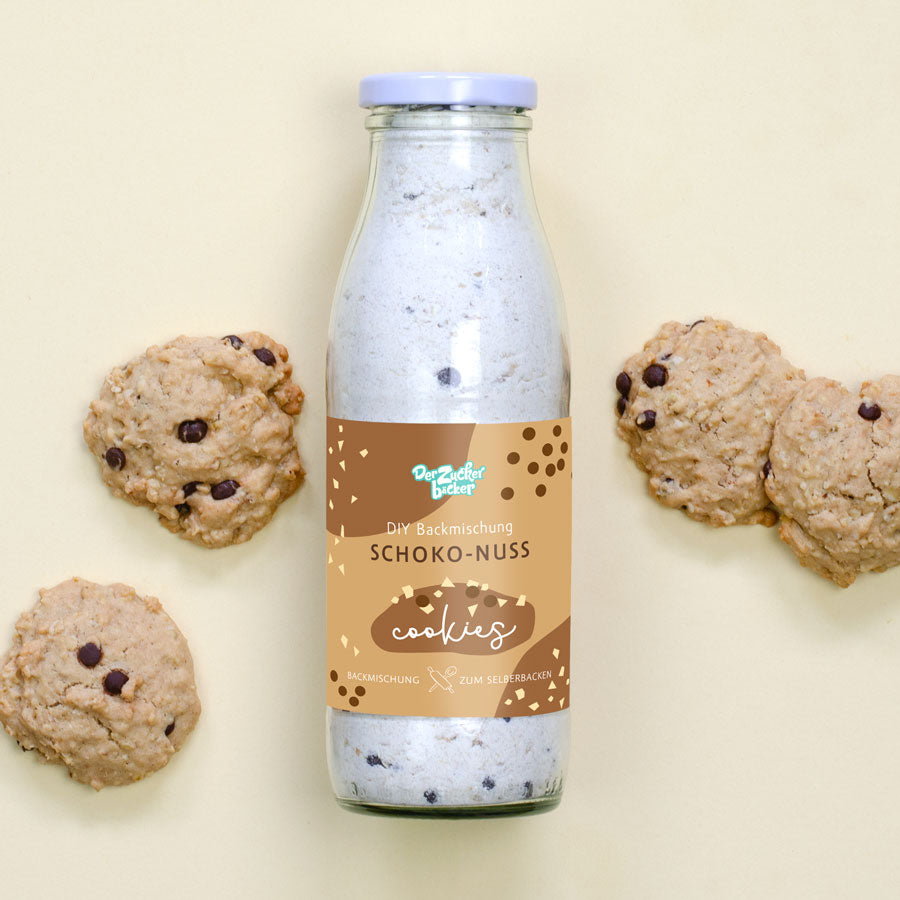 DIY Backmischung – Schoko-Nuss Cookies