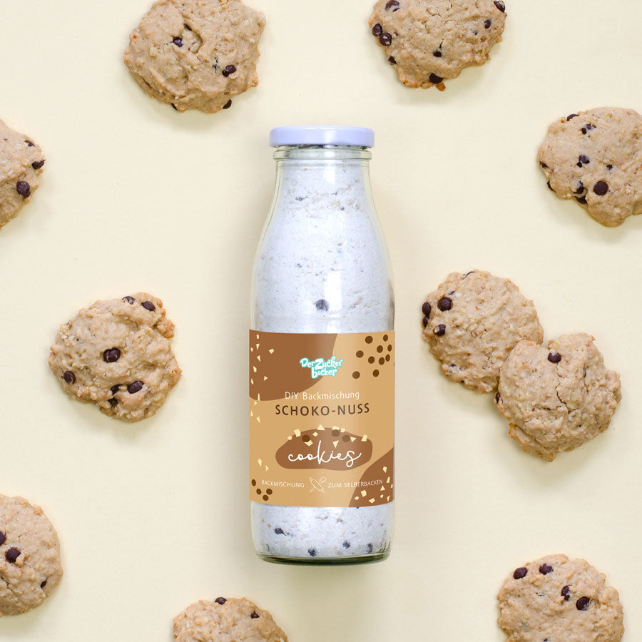 DIY Backmischung – Schoko-Nuss Cookies