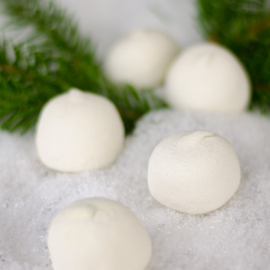Essbare Schneebälle