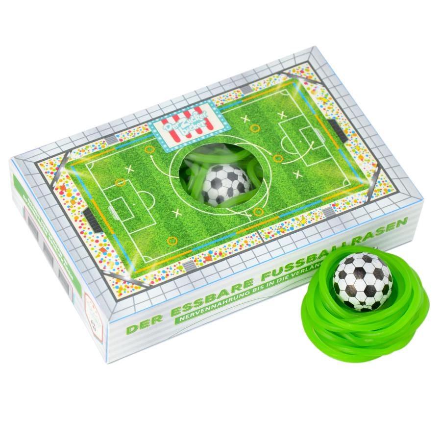 Essbarer Fußballrasen Box