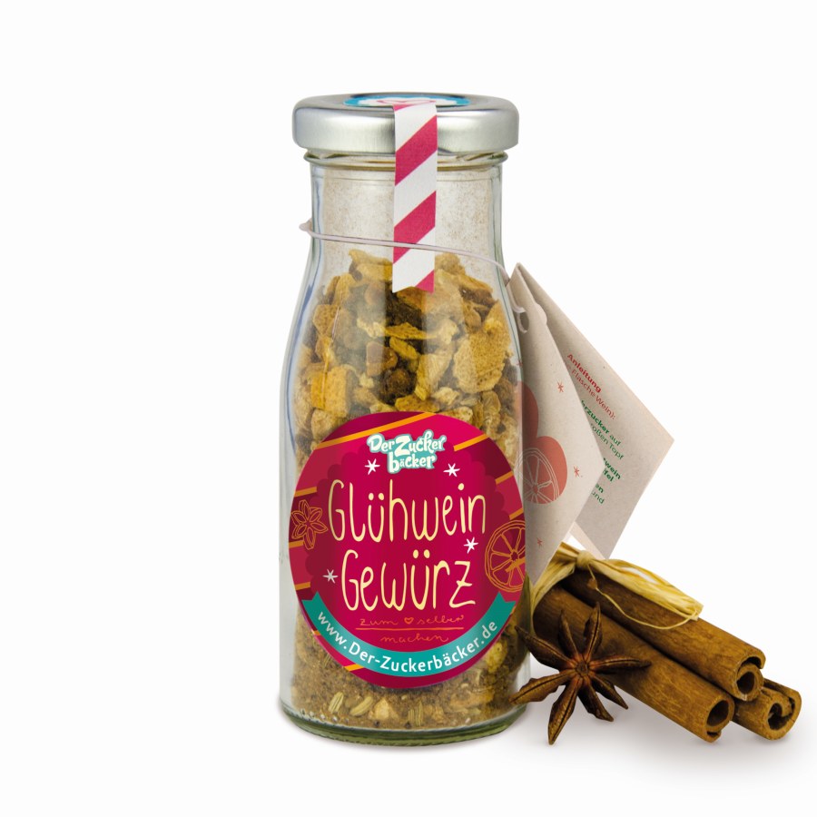 DIY Flasche - Glühweingewürz