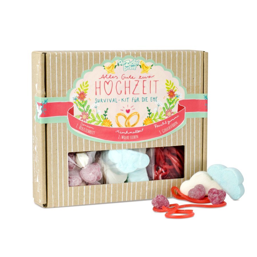 Hochzeits Survival Kit Box