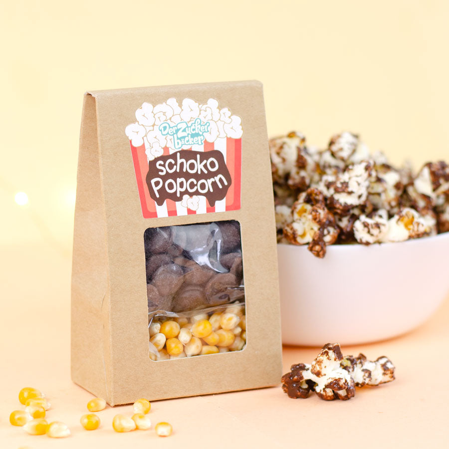 Schoko Popcorn Snackbox – DIY Genuss
