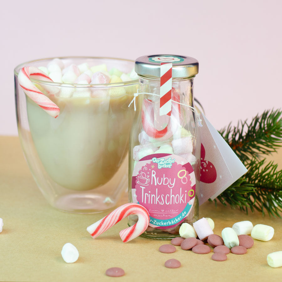 DIY Flasche - Ruby Trinkschoki