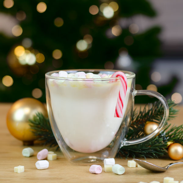 DIY Flasche - Weiße Trinkschokolade 5er Set