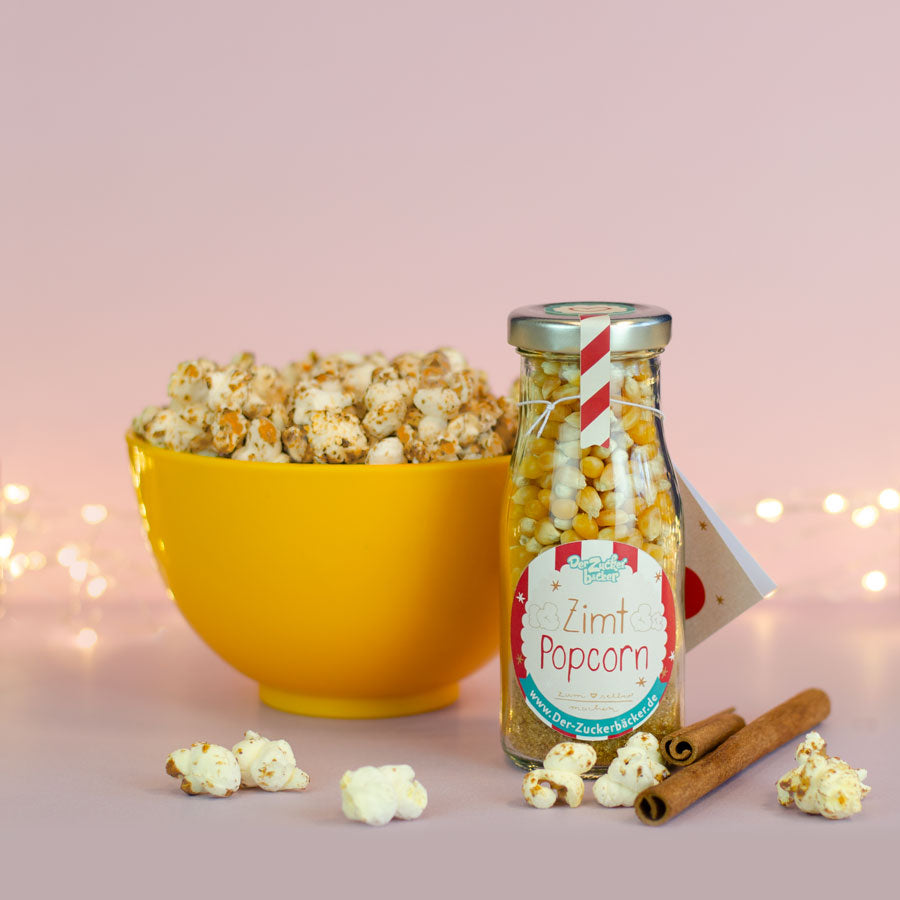 DIY Flasche - Zimt Popcorn