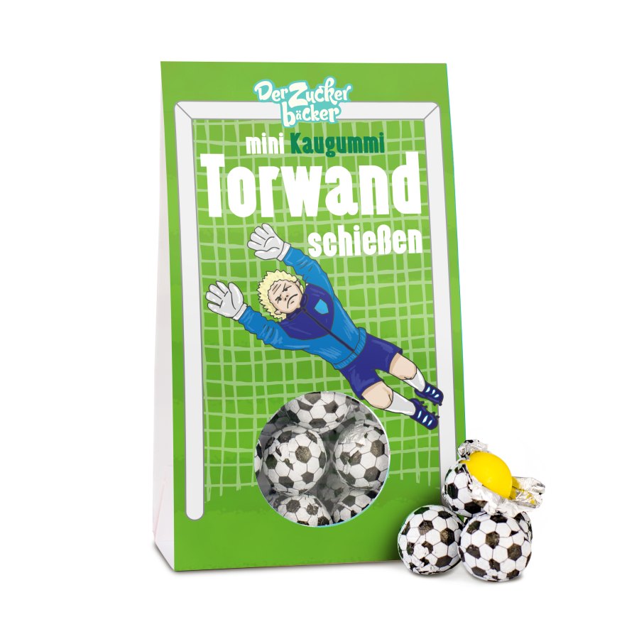 Mini-Kaugummi Torwandschießen