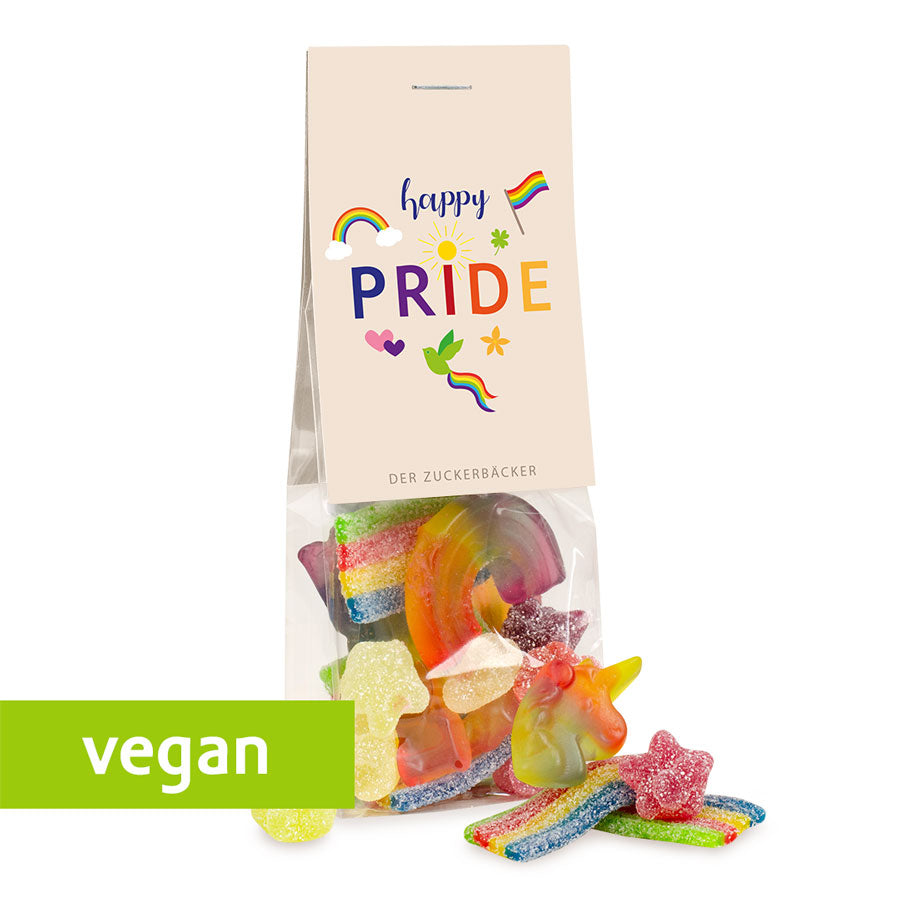 Pride Geschenk-Beutel - vegane Süßigkeiten als LGBTQ+ Geschenk