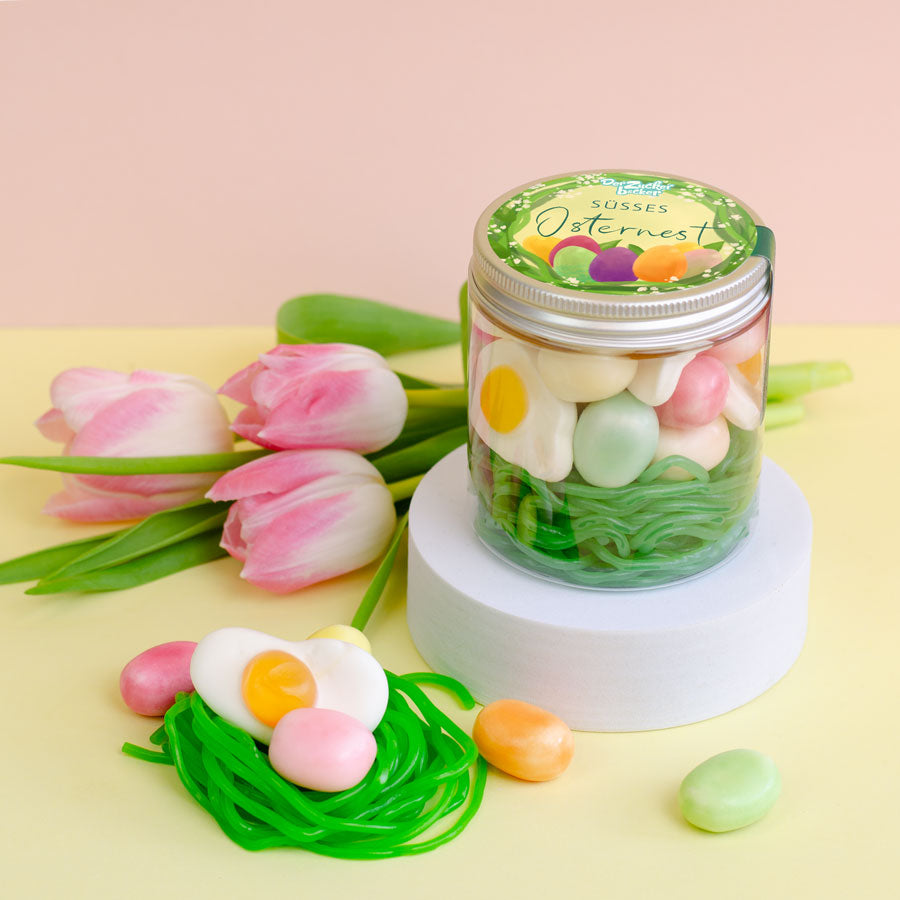 Osternest Dose – Oster Süßigkeiten Mix