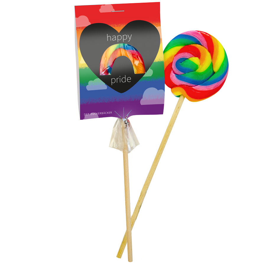 LGBTQ+ Regenbogen Lolli – für mehr Vielfalt, Liebe & Toleranz