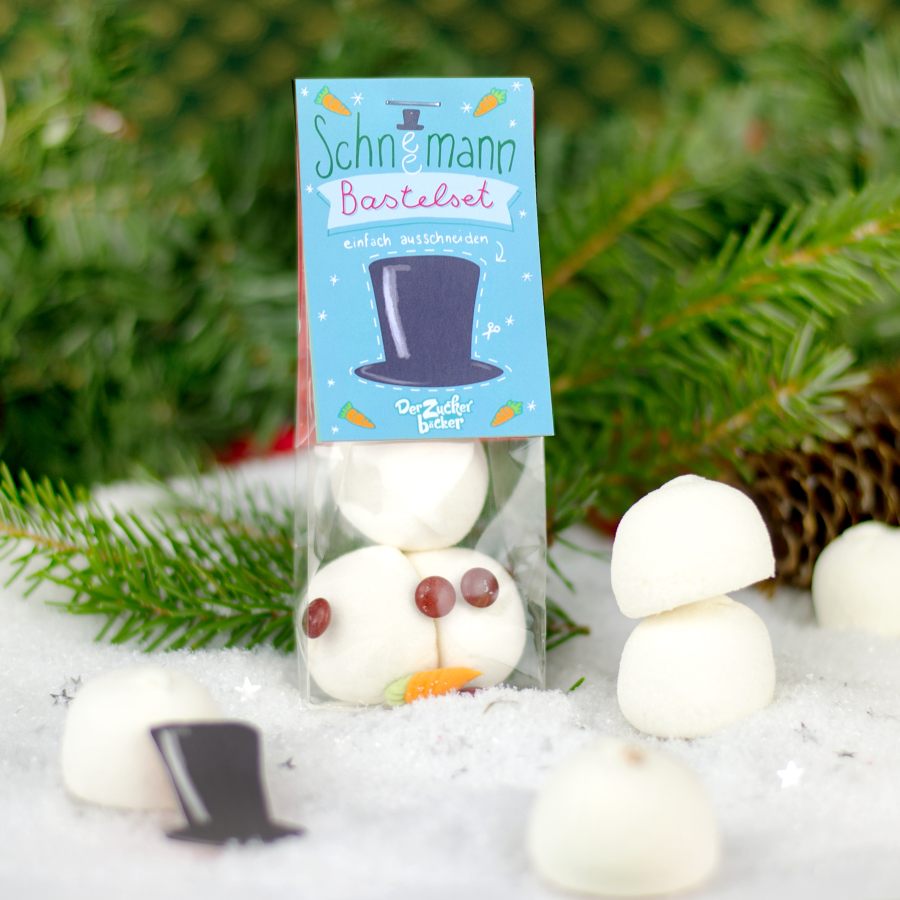 Schneemann Bastelset