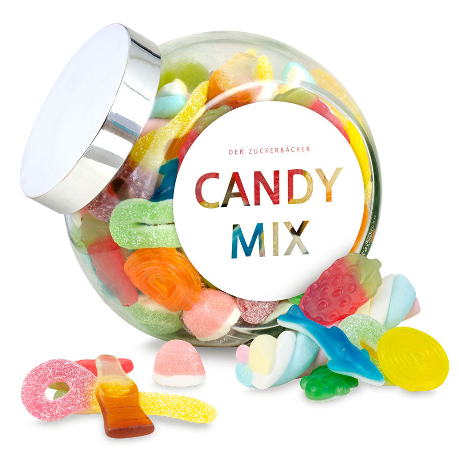 Süßigkeiten Mix im Naschglas