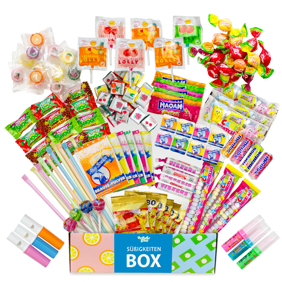 Süßigkeiten Box 132 Stück, 800g
