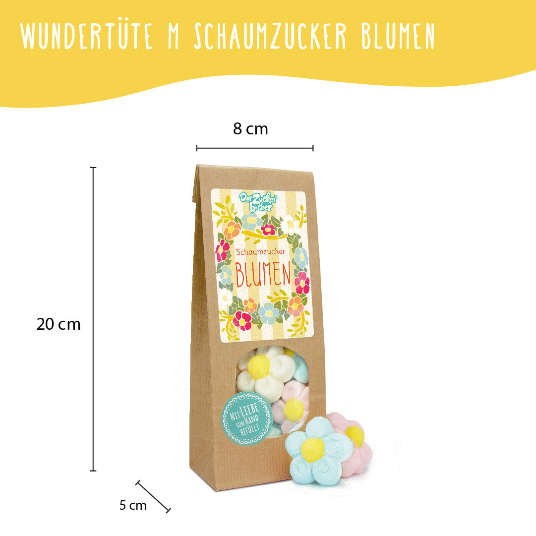 Schaumzucker Blumen