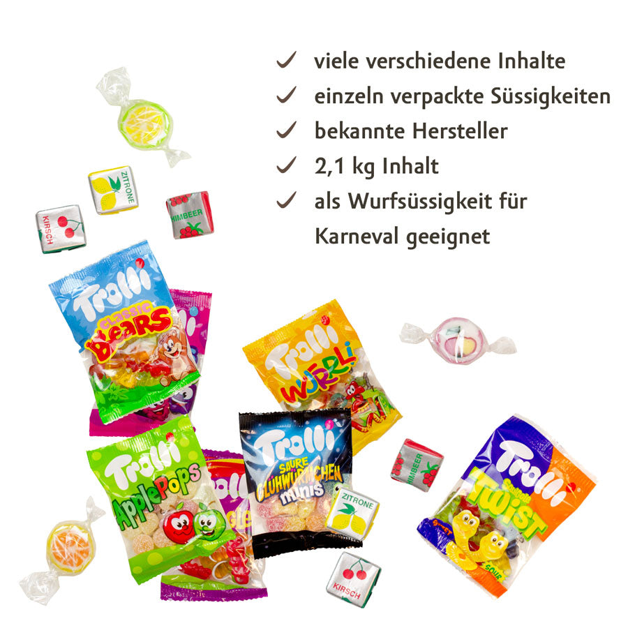 Wurfeimer - Wurfmaterial Karneval